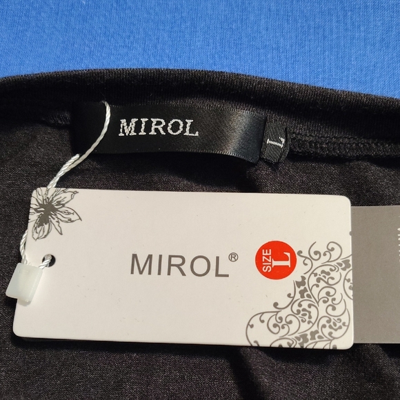 Women's Short Sleeve Gray Top - Picture 5 of 8